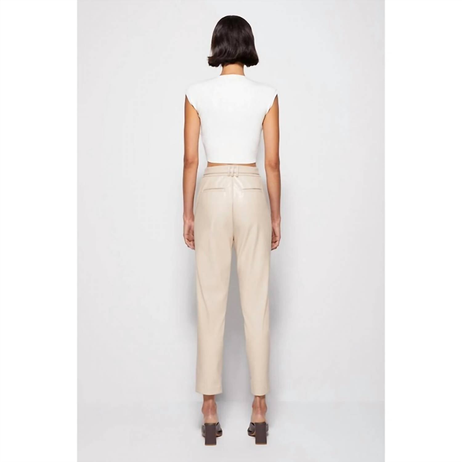 Jonathan Simkhai - Women's Pauline Vegan Leather Pant