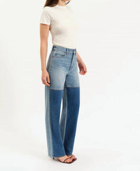 Daze - City Straight High Rise Straight Leg Jeans