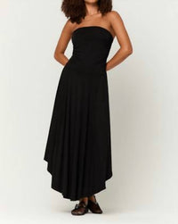 Project Social T - Goddess Strapless Shirred Dress