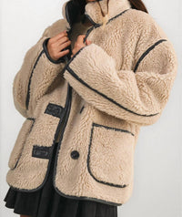 Klesis - Reversible Sherpa Suede Contrast Jacket
