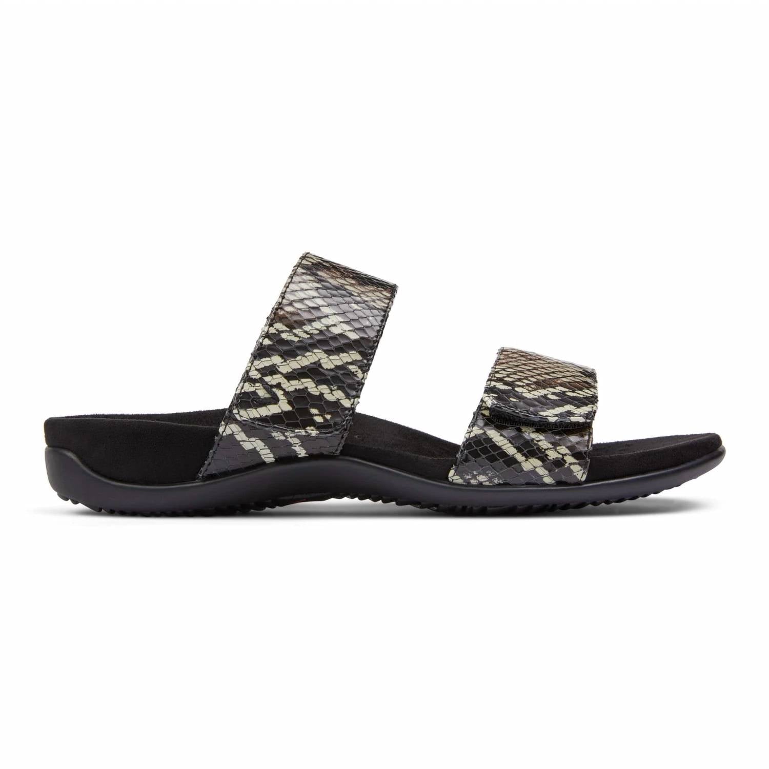 VIONIC WOMEN'S RANDI II SLIDE SANDAL in black - women's sandal - alternate view