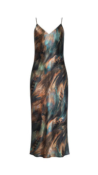 L'Agence - Seridie Silk Slip Dress