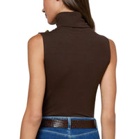 L'Agence - Ceci Sleeveless turtleneck Top
