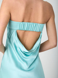 French Connection - Strapless Cowl Back Midi Dress