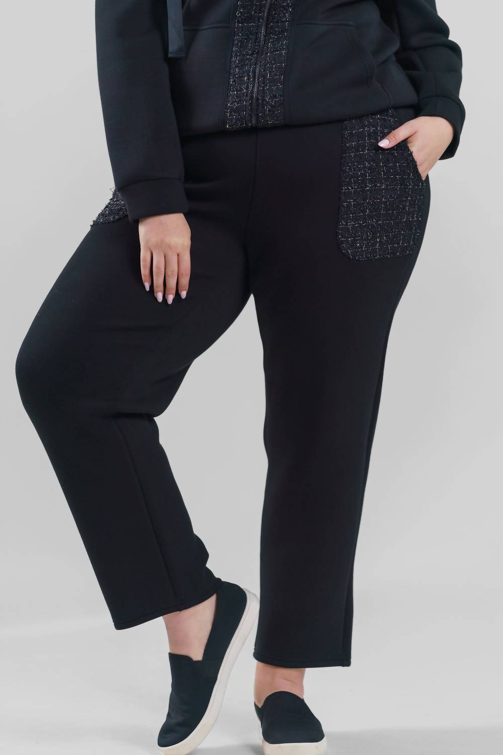 Joh - FERNE FRENCH SCUBA PANT WITH TWEED