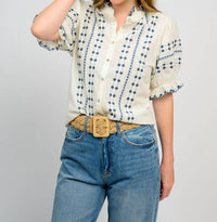 Ivy Jane - Rows of Embroidery Top