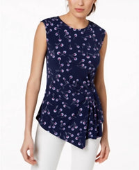 Vince Camuto - Women's Pleated Asymmetrical Top