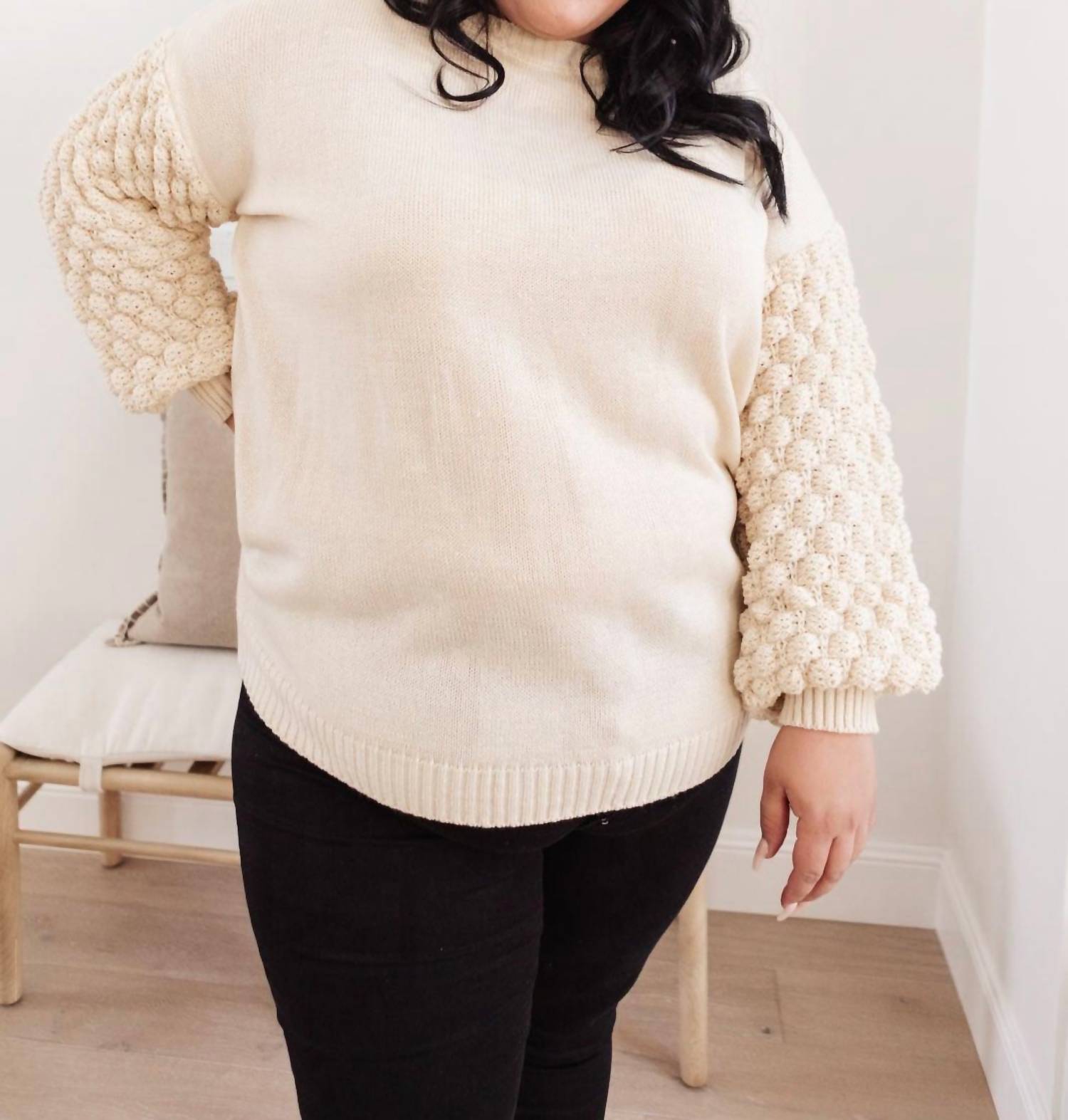 Bubbly B Sweater