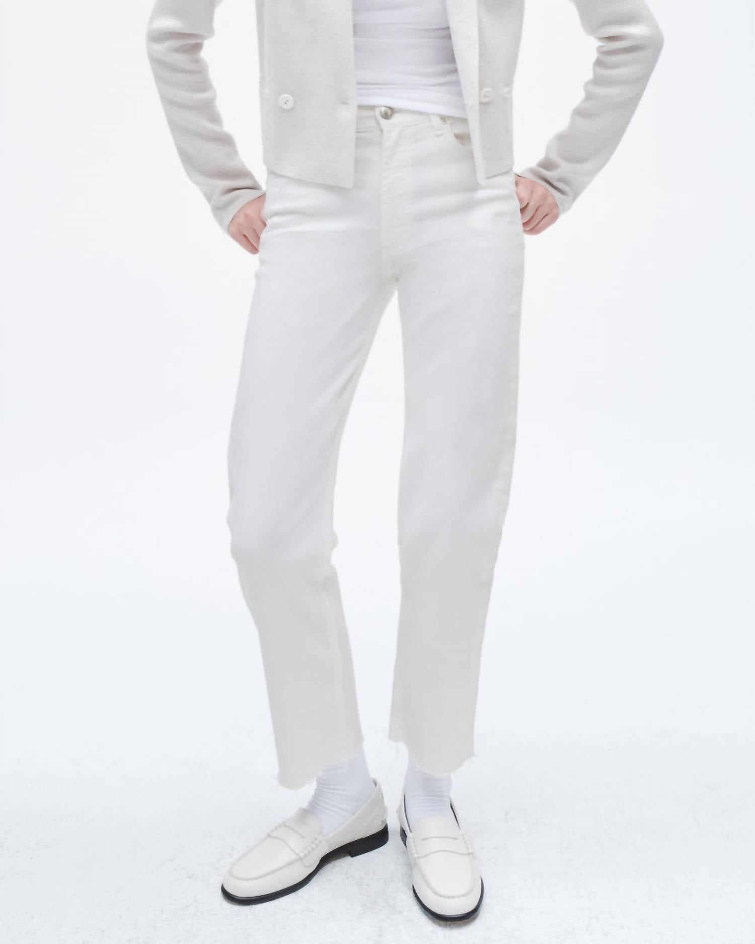 Rag & Bone - Harlow Ankle-length Straight Jean