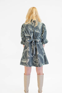 Tcec - Bell Sleeve Mini Dress