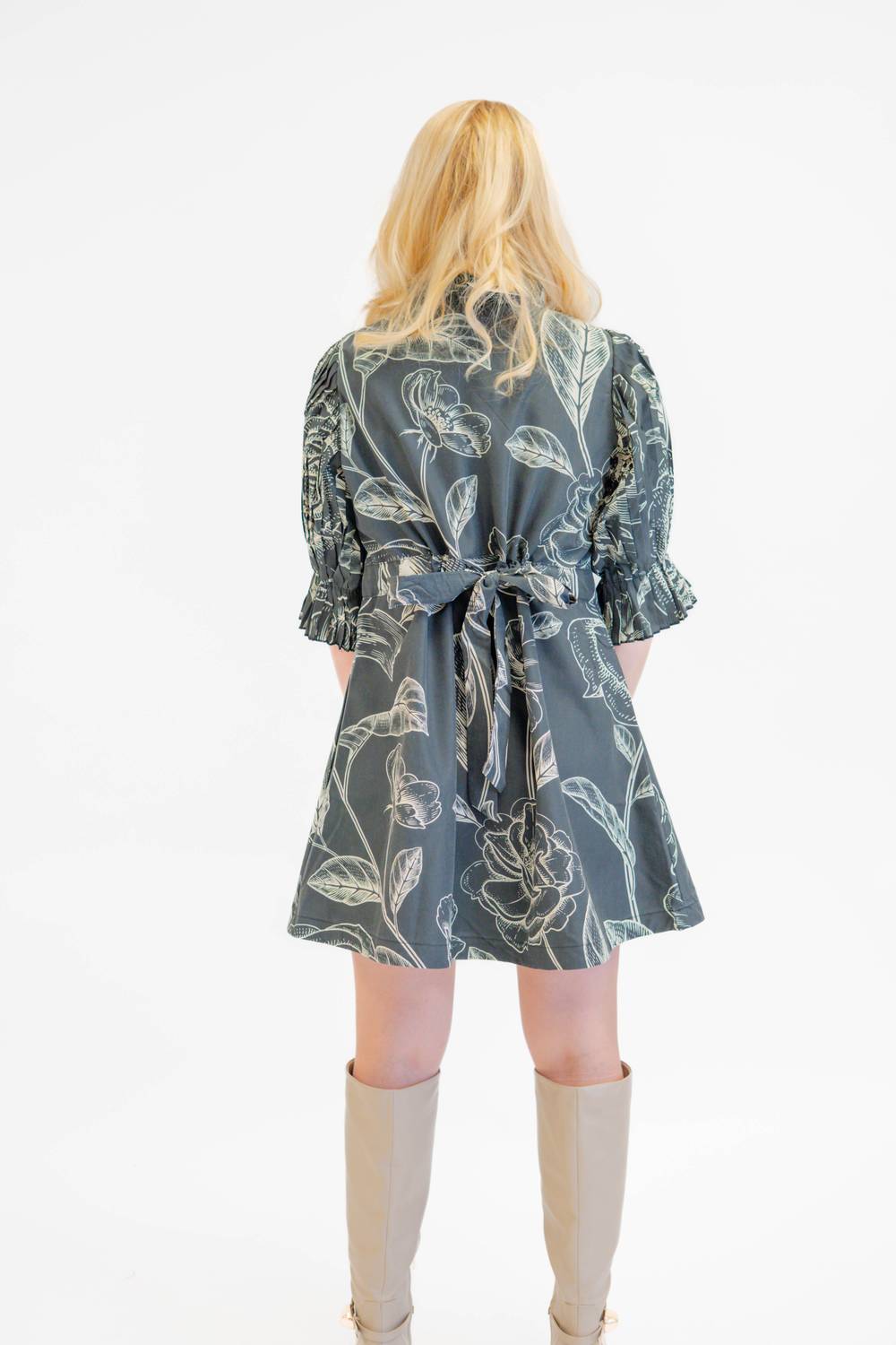 Tcec - Bell Sleeve Mini Dress
