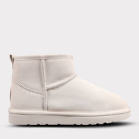 Lamo Women's Kora Short Slip On Boot in winter white - women's shoe