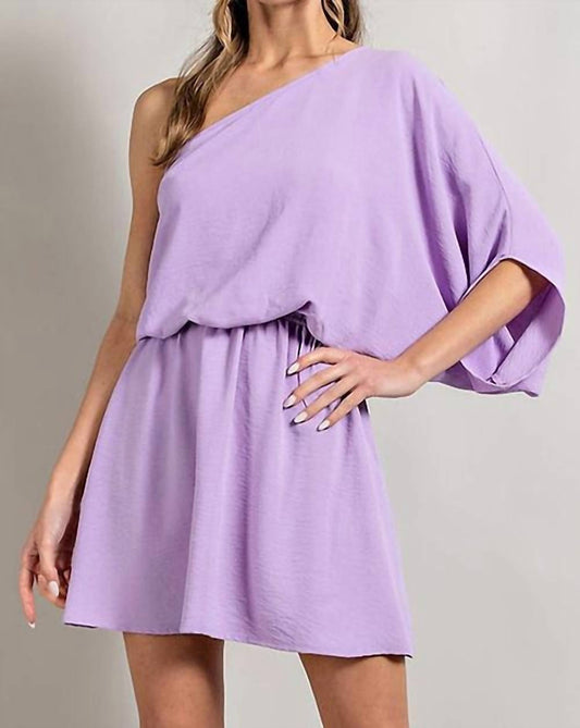 Eesome - One Shoulder Mini Dress