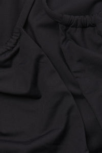RUCHED CUTOUT ONE PIECE