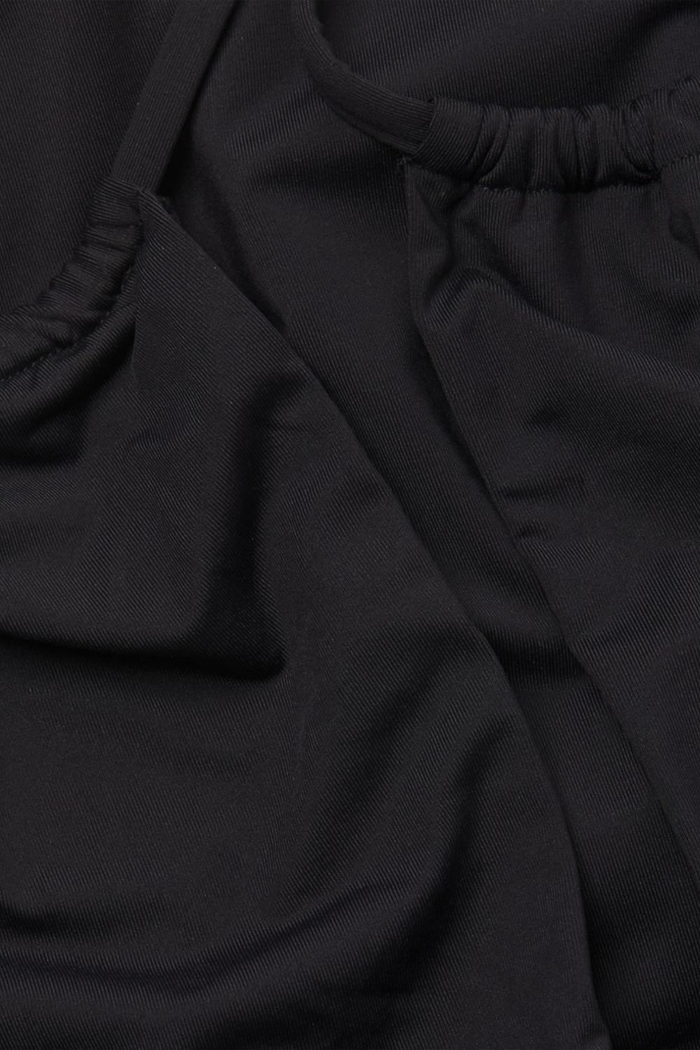 RUCHED CUTOUT ONE PIECE