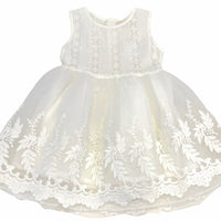 Tesa Babe - Girl's Lace On Top And Tulle Overlay On Bottom Dress