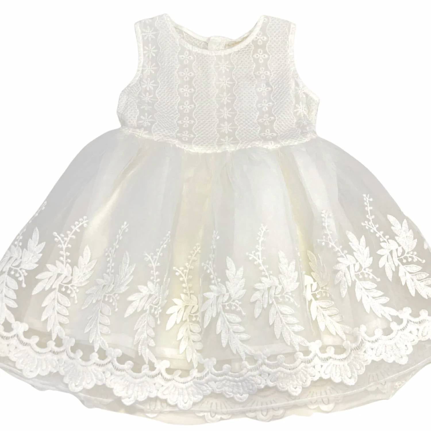 Tesa Babe - Girl's Lace On Top And Tulle Overlay On Bottom Dress