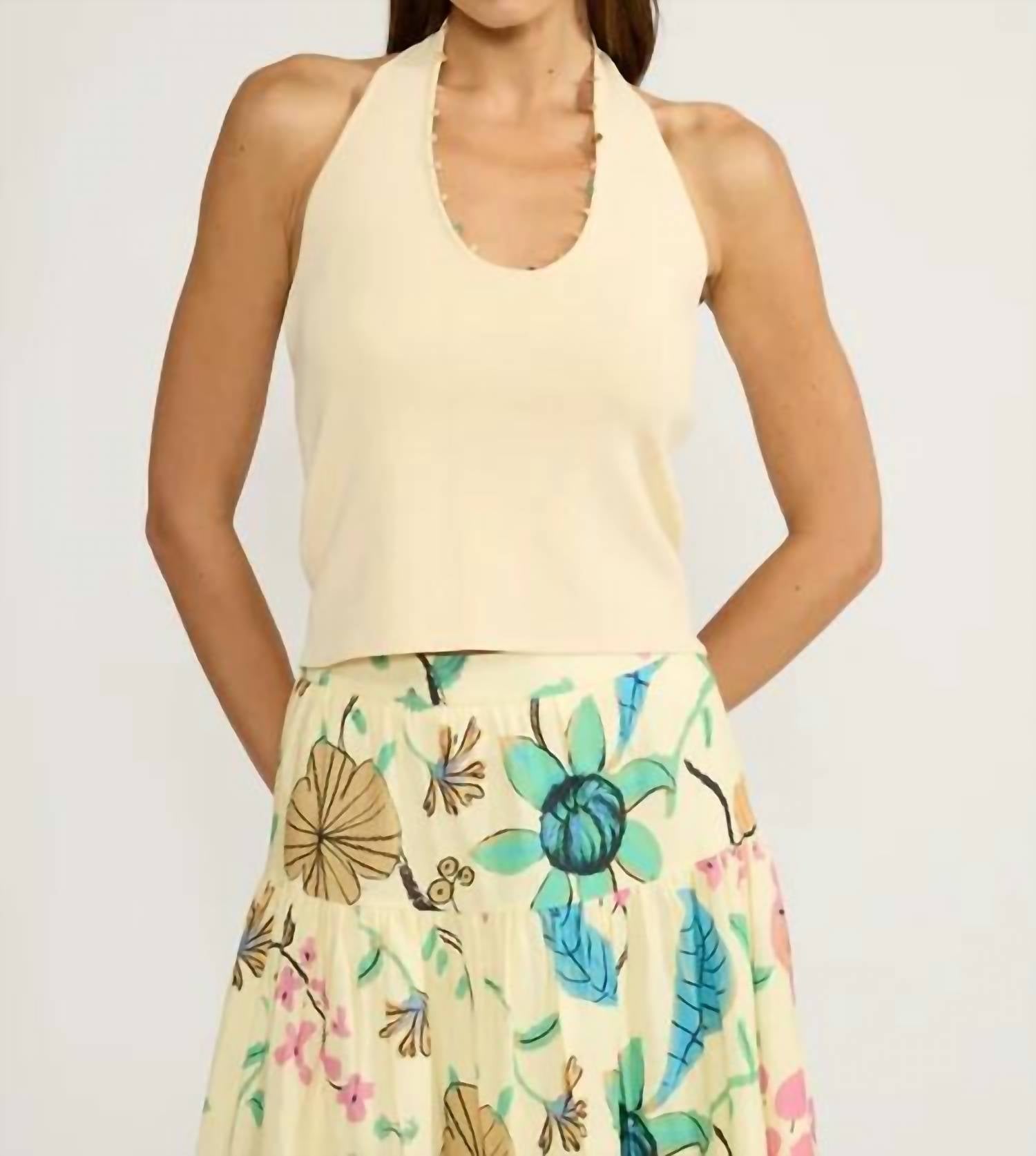 Lucy Paris - Maggie Halter Knit Top