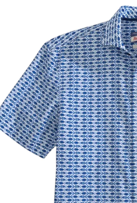 Johnnie-O - Men's Arie Short Sleeve Sport Shirt