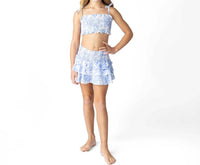 Shade Critters - Girl's Tropical Smocked Skirt