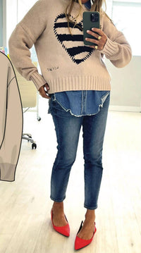Kerri Rosenthal - Boyfriend US of Love Sweater