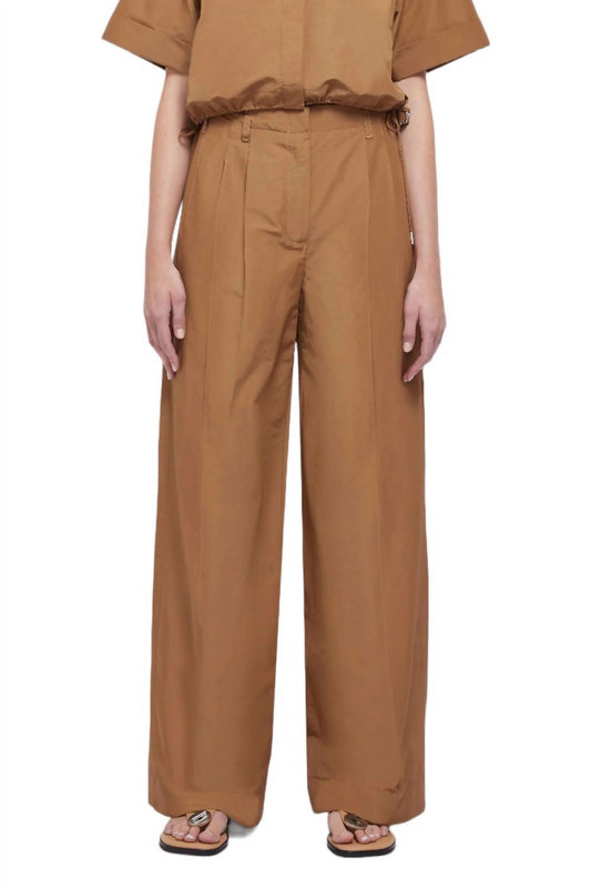 Jonathan Simkhai - LEROY PLEATED WIDE LEG PANTS