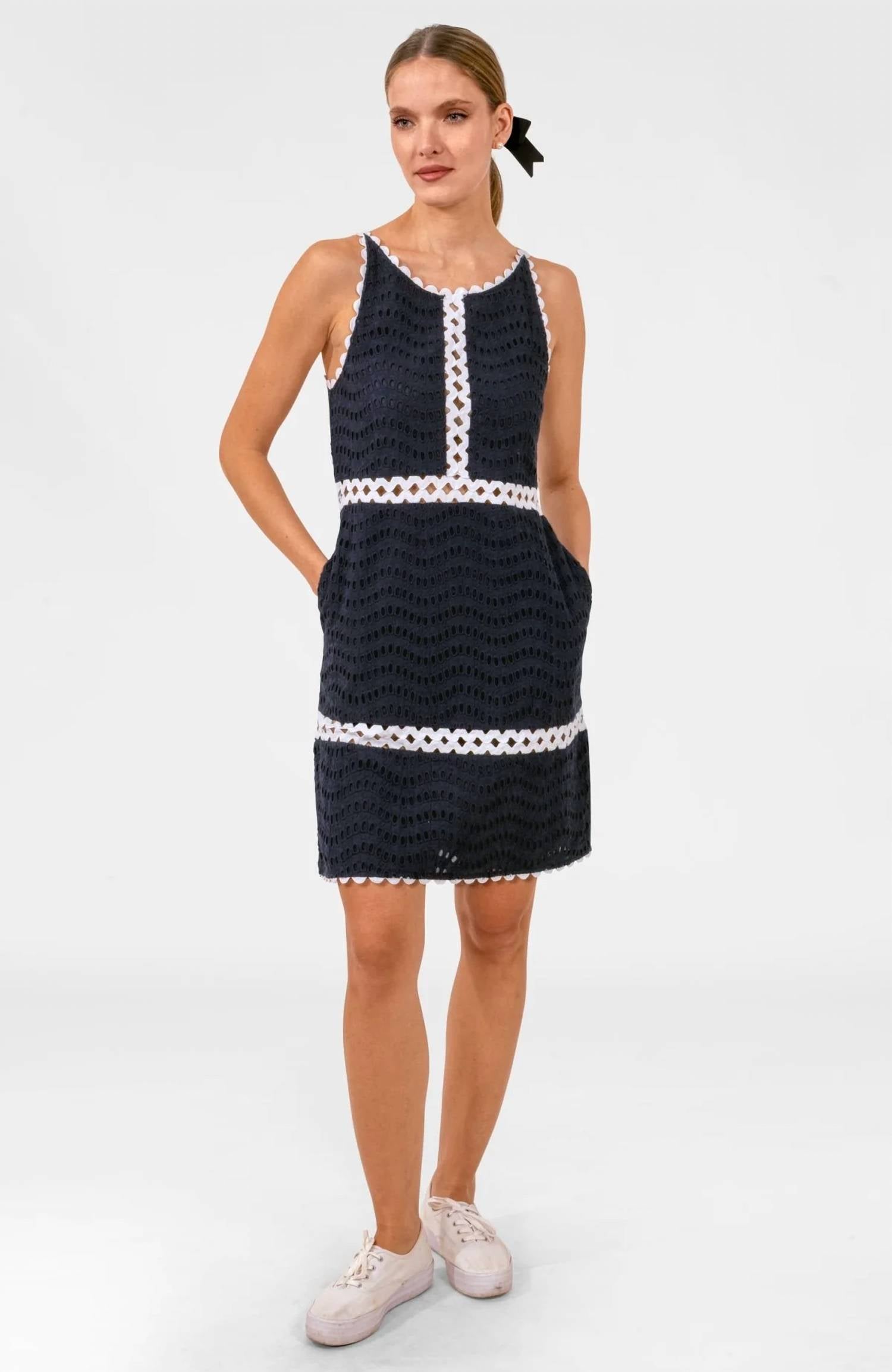 Gretchen Scott - Rikki Eyelet Mini Dress