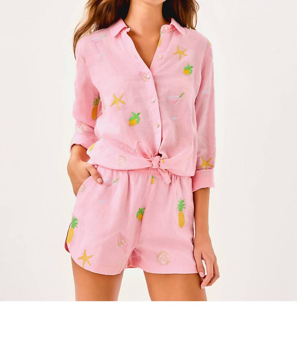 Lilly Pulitzer - Elodey Linen Shorts