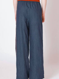 Dex Clothing - Side Stripe Wide Leg Jeans
