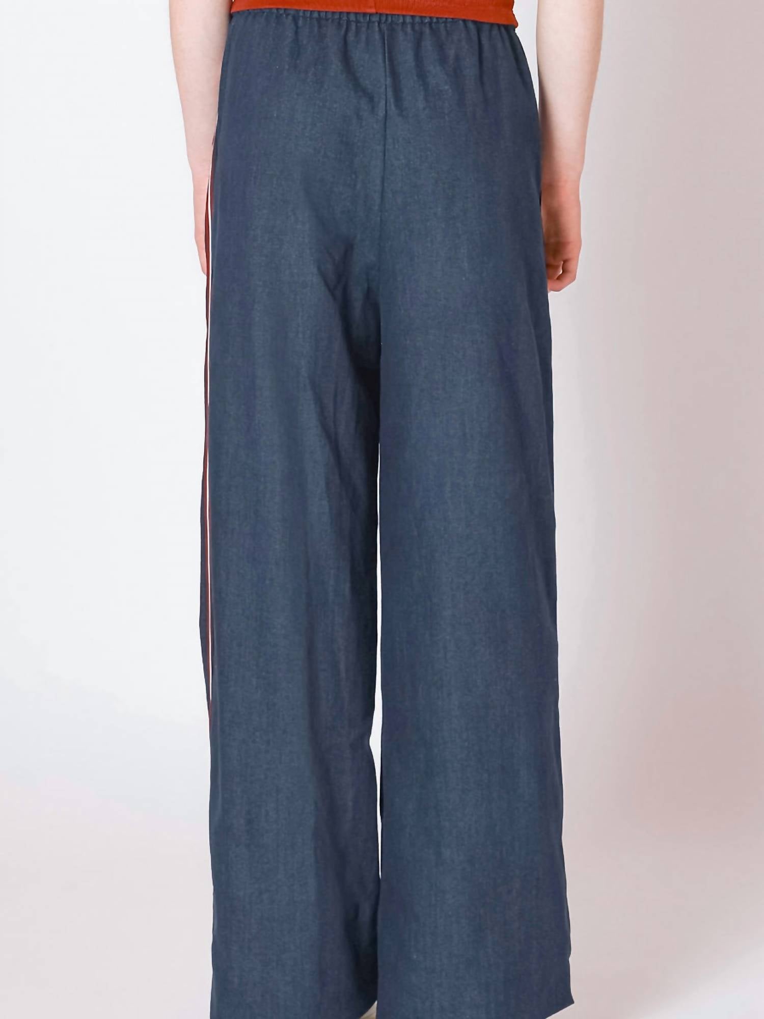 Dex Clothing - Side Stripe Wide Leg Jeans