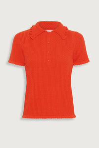 Molli - Extra Textured Polo Shirt