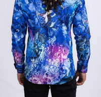 Barabas - Roma Peacock Long Sleeve Shirt