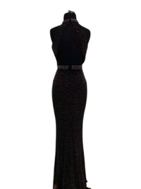 Panoply - Women's Fitted Rhinestone Prom Gown