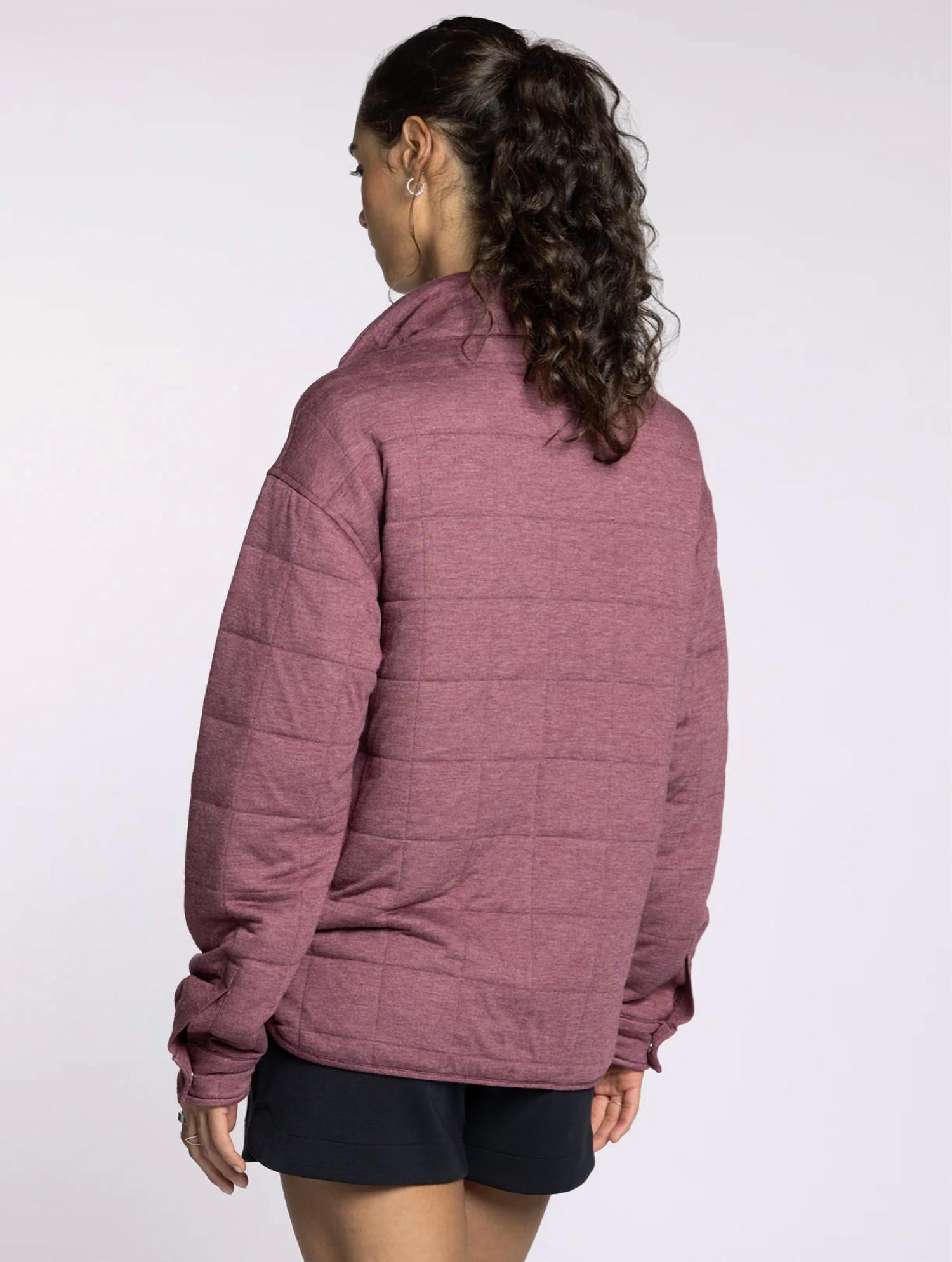 Thread & Supply - Indiana Quilted Half-snap Pullover