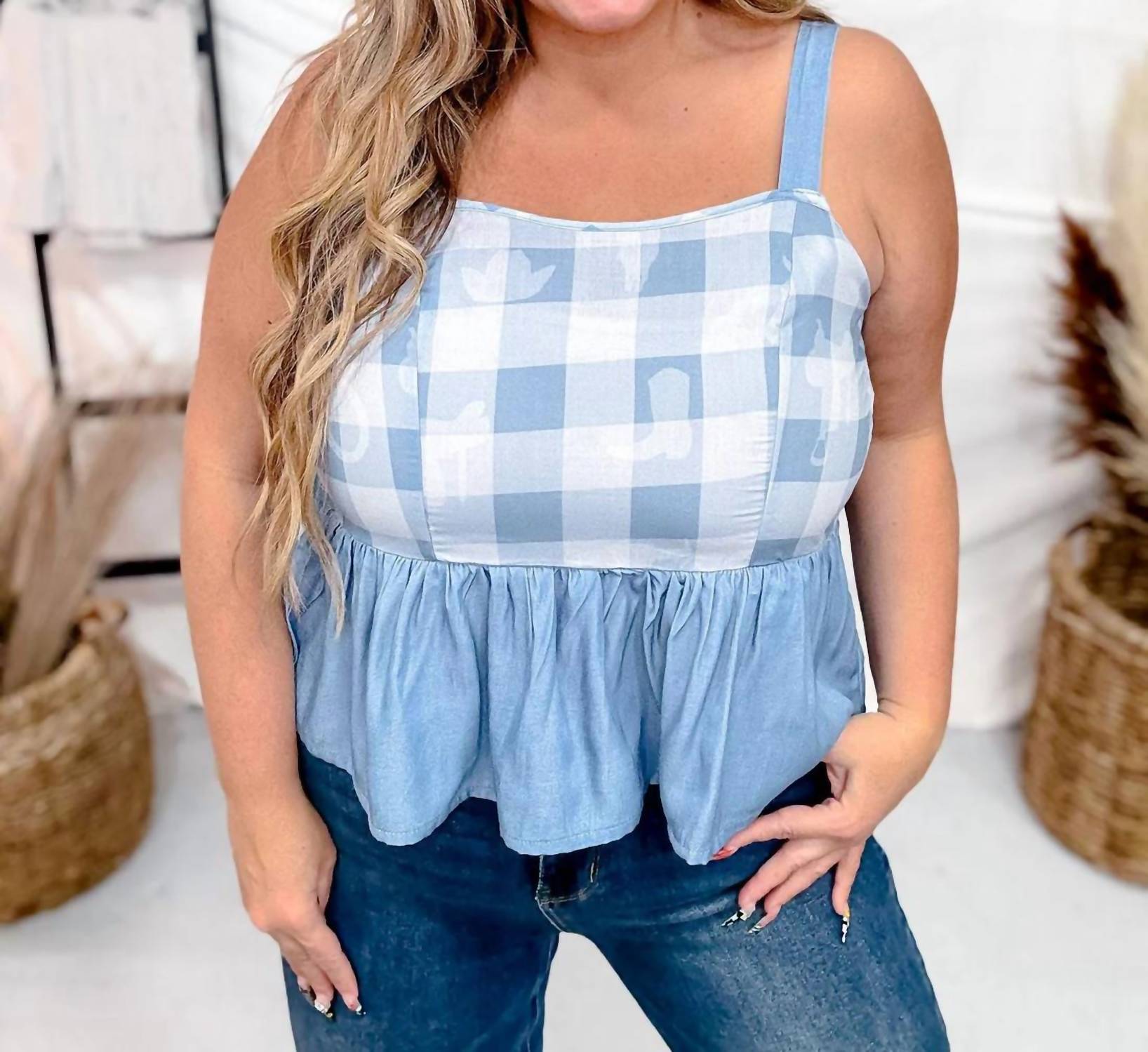 2Flyco - Dancehall Denim Tank