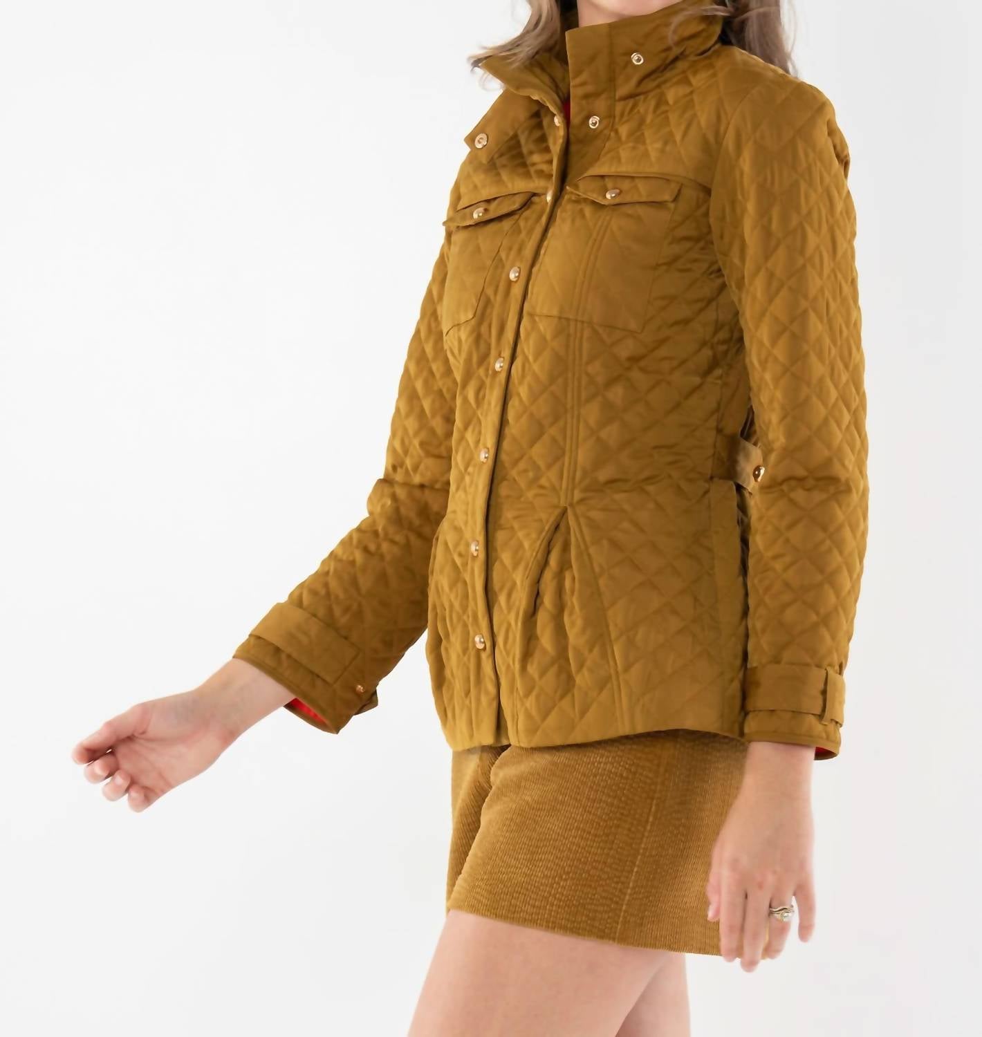 Emily McCarthy Barn Jacket in tapenade - women's jacket - alternate view