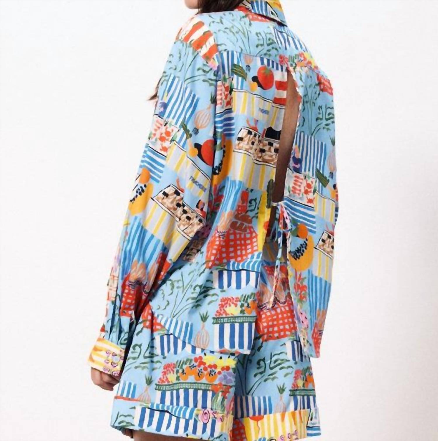 Frnch - Cafe Chic Long Sleeve Top