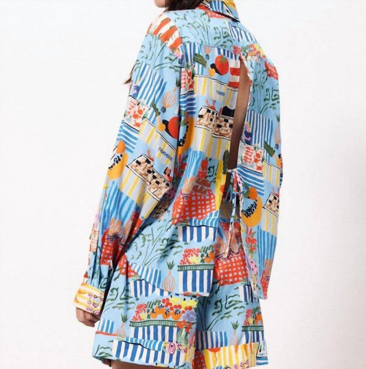 Frnch - Cafe Chic Long Sleeve Top