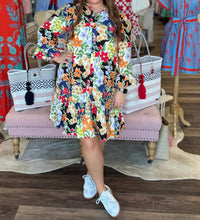 Uncle Frank - Wildflower Shirt Mini Dress