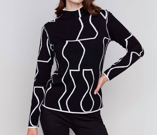 Charlie B - Rev mock sweater