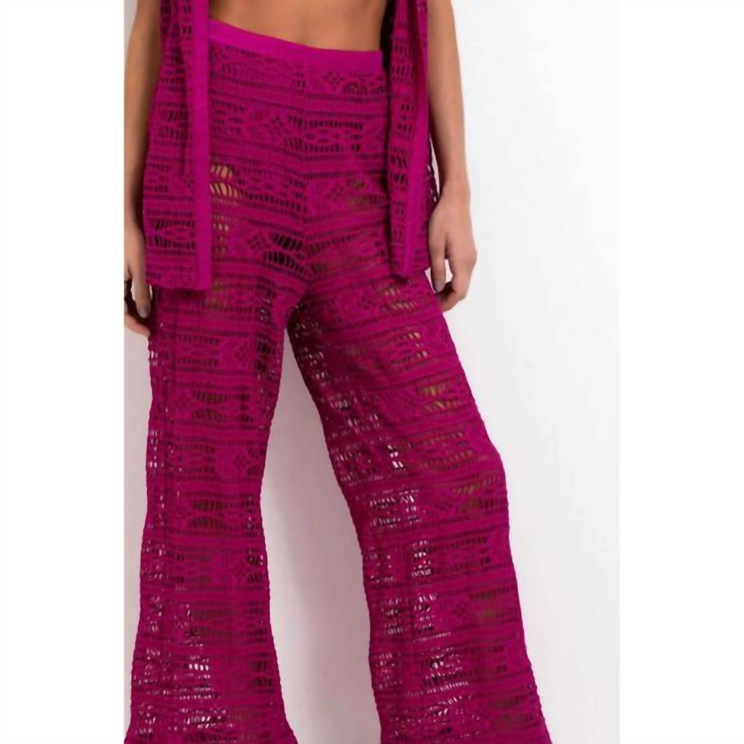 Patbo - Crochet Beach Pant