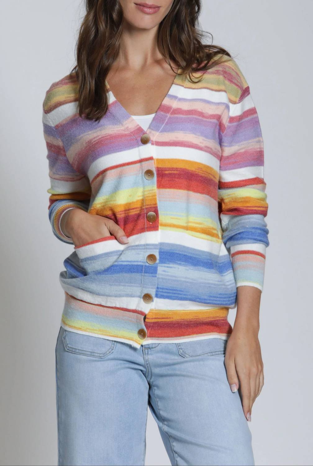 Apny - Space Dyed Lightweight Cardigan