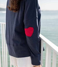Mersea - Amour Heart Applique Tee Top