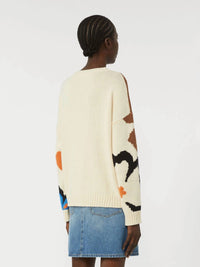 Weekend Max Mara Maglia Sweater in multi - women's sweater - alternate view