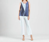 Clara Sunwoo - 2pc Draped Cardigan & Tank Twinset