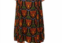 FARM RIO Boho Panther LENZING ECOVERO Viscose Midi Dress in black - women's dress - view 7