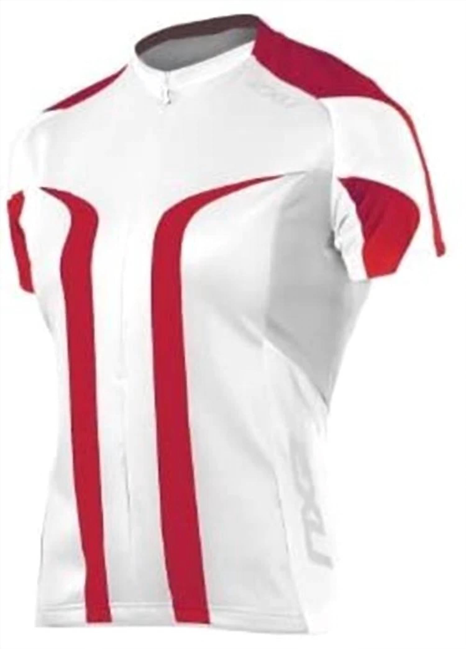 2XU Women's Elite Sublimated Cycle Jersey in white watermelon - women's t-shirt