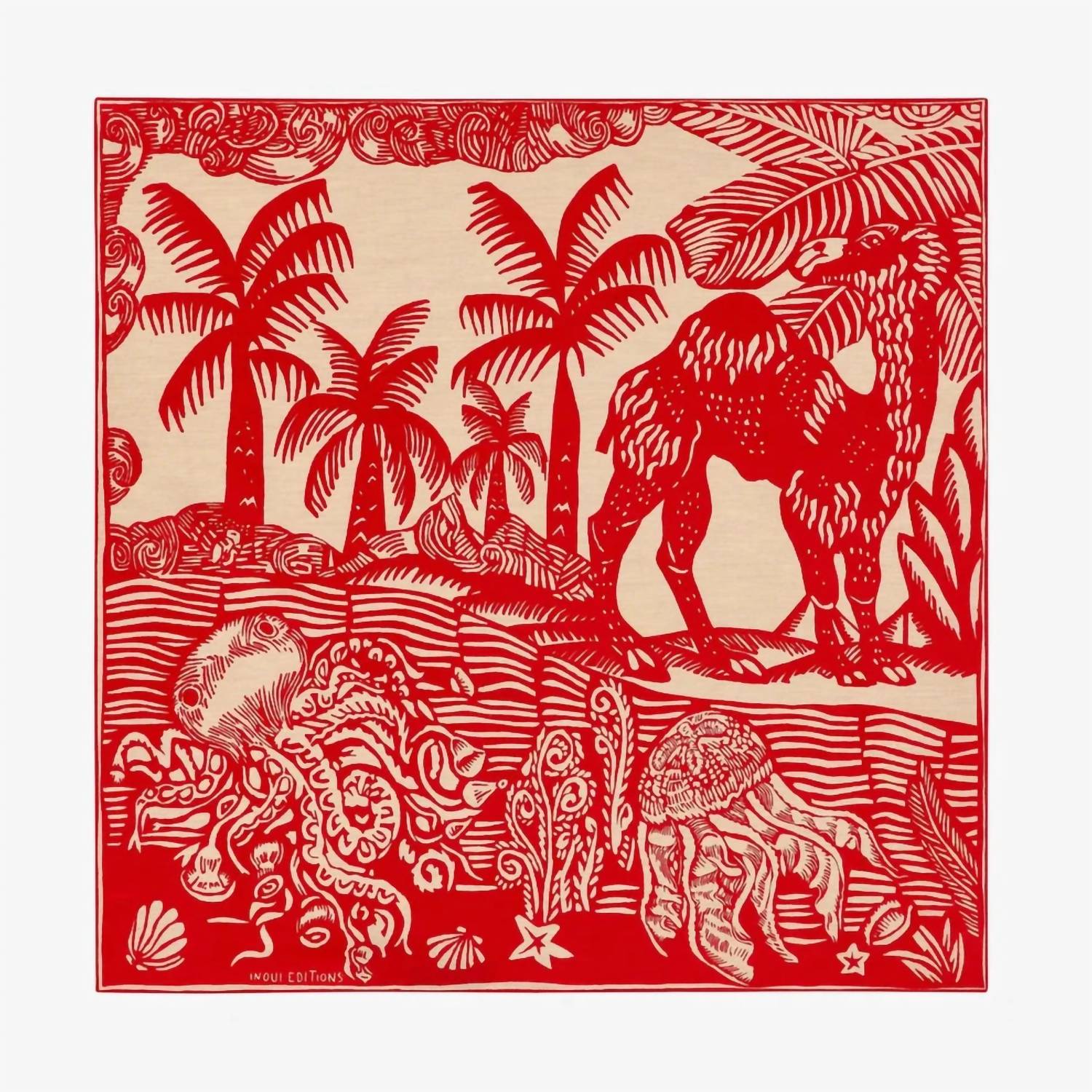 Inoui Editions - Women's Square Carre Duffy Scarf