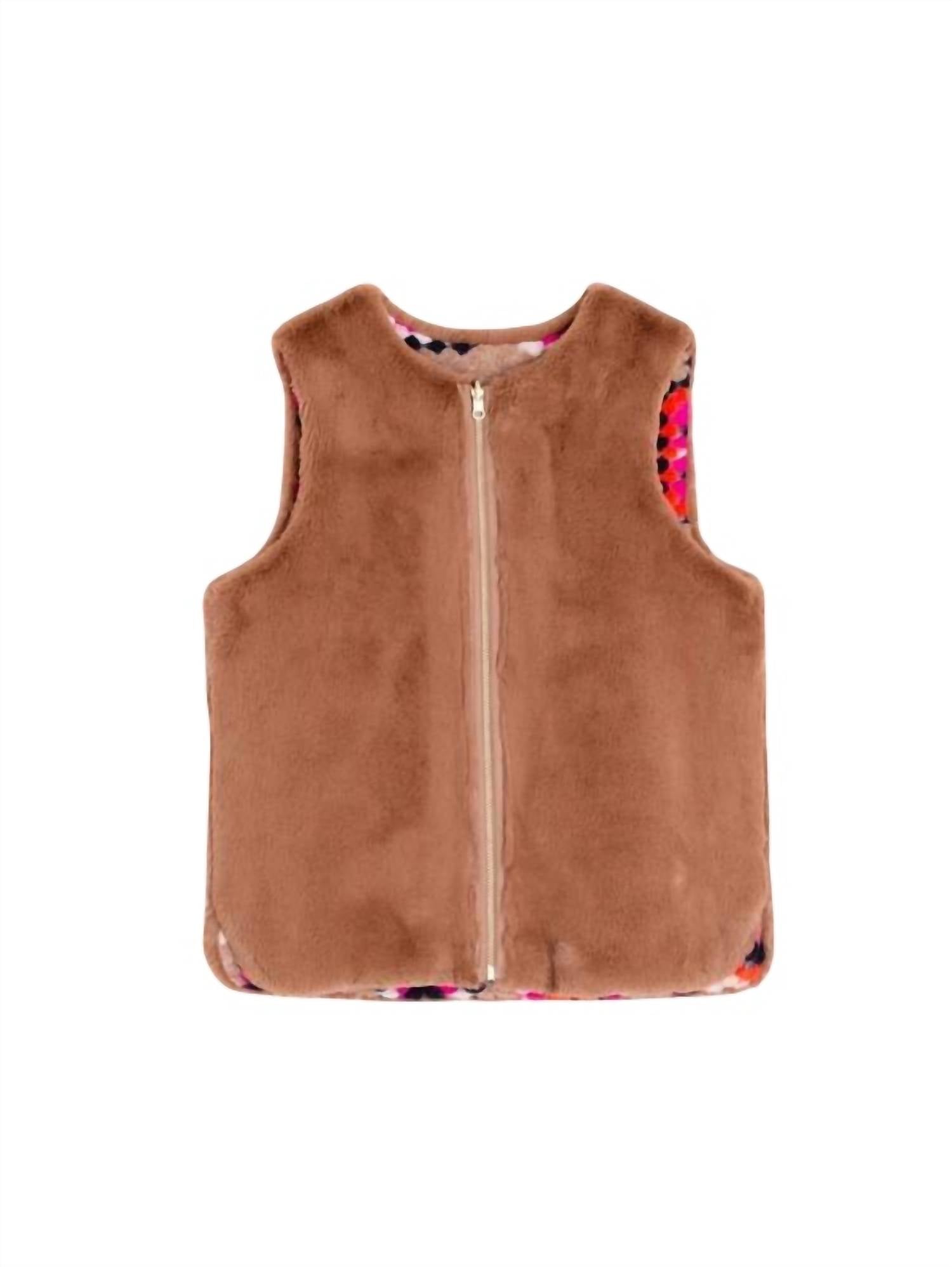 Vilagallo - Women's Reversible Crocheted Vest