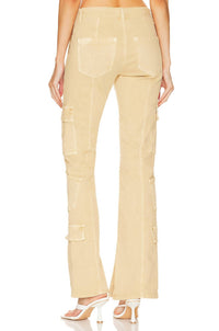 Blanknyc - Hoyt Mini Boot Cut Cargo Pants